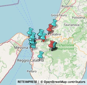 Mappa Via Fondaco, 89058 Melia RC, Italia (9.402)