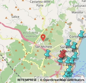 Mappa Località San Michele, 98152 Messina ME, Italia (3.39667)