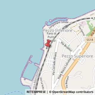 Mappa Via Lungomare Cenide, 27, 89018 Villa San Giovanni, Reggio di Calabria (Calabria)