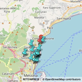 Mappa Località Contemplazione, 98168 Messina ME, Italia (1.9965)