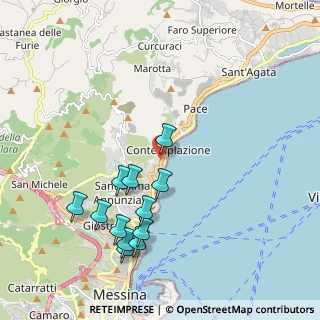 Mappa Località Contemplazione, 98168 Messina ME, Italia (2.34417)