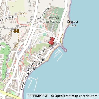 Mappa Via Marina Garibaldi, 359, 98057 Milazzo, Messina (Sicilia)