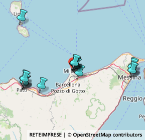 Mappa Via Riccardo D'amico, 98057 Milazzo ME, Italia (17.7275)