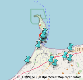 Mappa Via Riccardo D'amico, 98057 Milazzo ME, Italia (3.515)