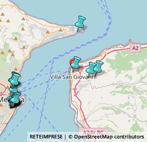 Mappa Traversa a Bottaro, 89018 Villa San Giovanni RC, Italia (7.089)