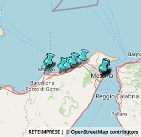 Mappa Lungomare Nauloco, 98040 Rometta ME, Italia (11.1995)