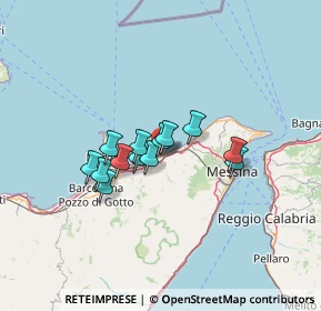 Mappa Lungomare Nauloco, 98040 Rometta ME, Italia (10.11231)