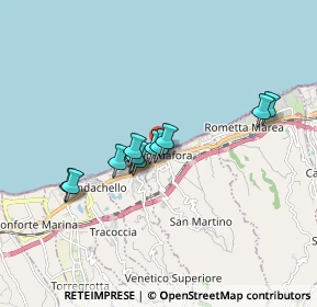 Mappa Lungomare Nauloco, 98040 Rometta ME, Italia (1.455)