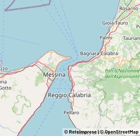 Mappa 89018 Villa San Giovanni RC, Italia (12.084)