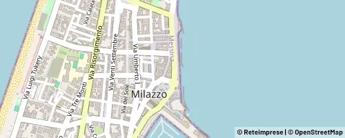 Mappa Milazzo