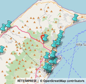 Mappa Contrada Avarna, 98152 Messina ME, Italia (5.12222)