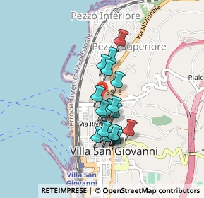 Mappa Viale Tommaso Campanella, 89018 Villa San Giovanni RC, Italia (0.3725)