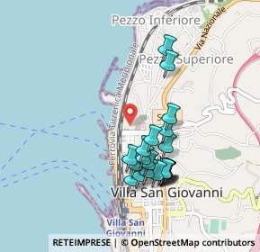 Mappa Via Torrente Campanella, 89018 Villa San Giovanni RC, Italia (0.4675)