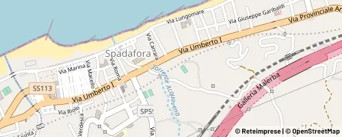 Mappa Spadafora