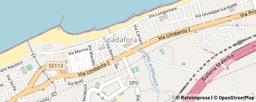 Mappa Spadafora