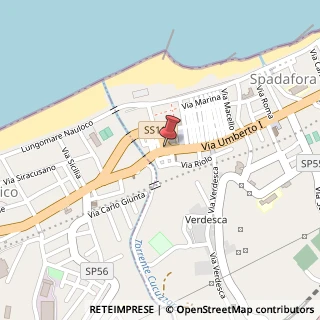 Mappa Via umberto i 341, 98048 Spadafora, Messina (Sicilia)