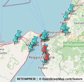 Mappa 89018 Villa San Giovanni RC, Italia (14.01833)