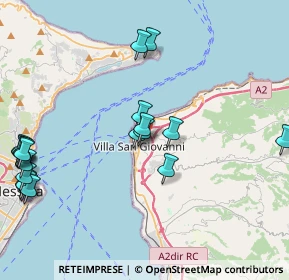 Mappa 89018 Villa San Giovanni RC, Italia (5.6405)