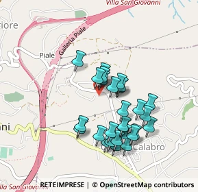 Mappa Via pendina vico I, 89052 Campo Calabro RC, Italia (0.43103)