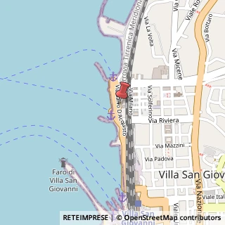 Mappa Via Salvo d'acquisto, 17, 89018 Villa San Giovanni, Reggio di Calabria (Calabria)