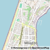 Karte Milazzo