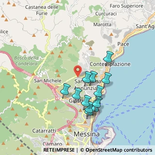 Mappa Via U. Fiore, 98168 Messina ME, Italia (1.88167)