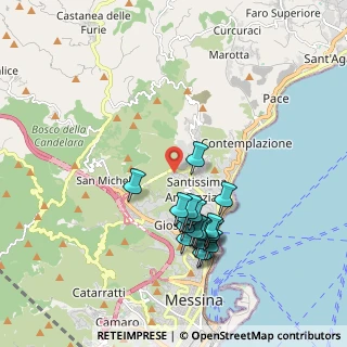 Mappa Via U. Fiore, 98168 Messina ME, Italia (1.9885)