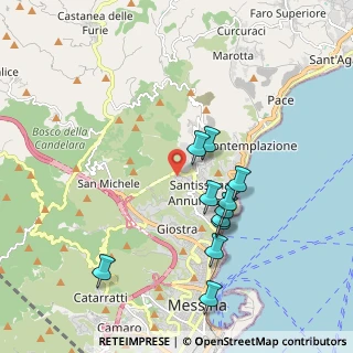 Mappa Via U. Fiore, 98168 Messina ME, Italia (2.01727)