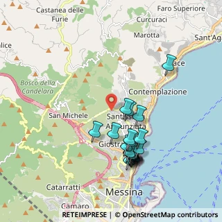 Mappa Via U. Fiore, 98168 Messina ME, Italia (2.072)