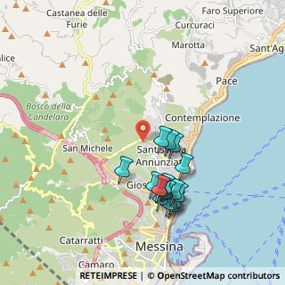 Mappa Via U. Fiore, 98168 Messina ME, Italia (1.99625)