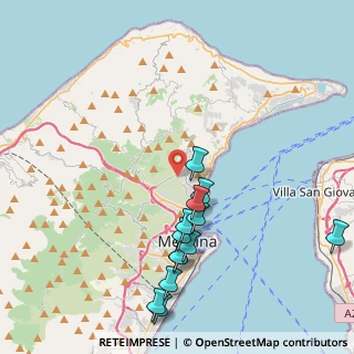 Mappa Via U. Fiore, 98168 Messina ME, Italia (4.93462)