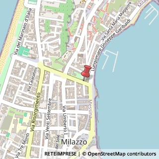 Mappa Via Cristoforo Colombo, 10, 98057 Milazzo, Messina (Sicilia)
