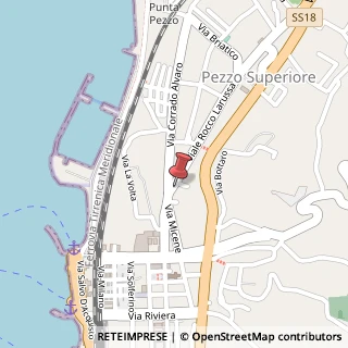 Mappa Viale Rocco Larussa, 70, 89018 Villa San Giovanni, Reggio di Calabria (Calabria)