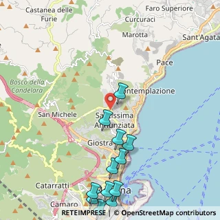 Mappa Via Torrente Annunziata, 98168 Messina ME, Italia (3.095)