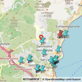 Mappa Via Torrente Annunziata, 98168 Messina ME, Italia (1.464)
