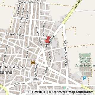 Mappa Contrada Quadrazzo, Torre Santa Susanna, BR 72028, 72028 Torre Santa Susanna BR, Italia, 72028 Torre Santa Susanna, Brindisi (Puglia)