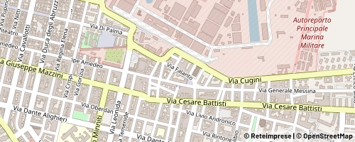 Mappa Tarente