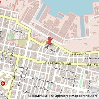 Mappa Via Falanto, 7, 74121 Taranto, Taranto (Puglia)