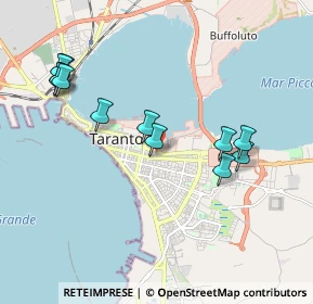 Mappa Via Socrate, 74121 Taranto TA, Italia (2.165)