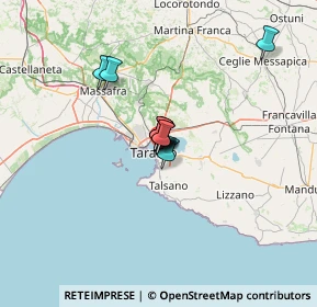 Mappa Via Socrate, 74121 Taranto TA, Italia (6.65545)