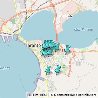 Mappa Via Colonnello Giovanni Cugini, 74121 Taranto TA, Italia (1.01)
