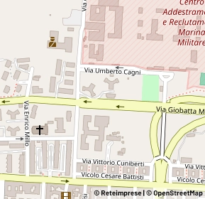 Mappa Via G. Magnaghi, 74121 Taranto TA, Italia (0.19231)