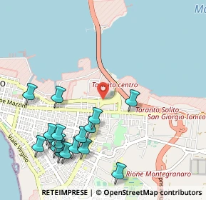 Mappa Superstrada Ponte Punta Penna Pizzone, 74121 Taranto TA, Italia (1.32706)