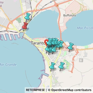Mappa Via Otranto, 74121 Taranto TA, Italia (1.445)