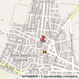Mappa Via Francesco Saverio Renna, 39/A, 72028 Torre Santa Susanna, Brindisi (Puglia)