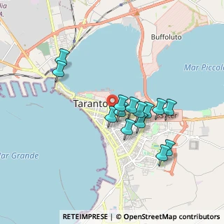 Mappa Via Capotagliata, 74121 Taranto TA, Italia (1.64286)
