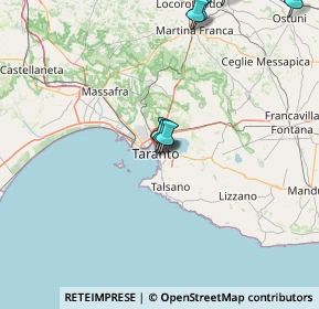 Mappa Via Capotagliata, 74121 Taranto TA, Italia (42.31188)