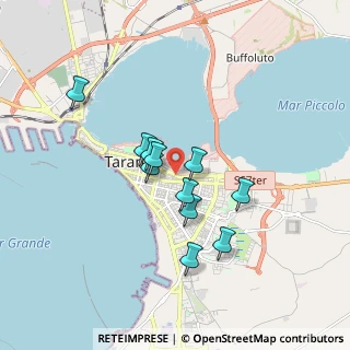 Mappa Via Euclide, 74121 Taranto TA, Italia (1.51)
