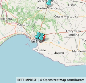 Mappa Via Giovanni Antonucci, 74121 Taranto TA, Italia (43.10944)