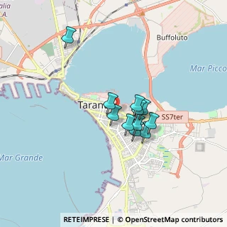 Mappa Via Principe Amedeo, 74121 Taranto TA, Italia (1.28818)